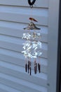 Unusual sea shell windchime Royalty Free Stock Photo