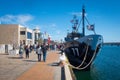 Sea Shepherd's Steve Irwin Docked at Port Adelaide Royalty Free Stock Photo
