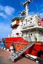 Sea ship close-up Royalty Free Stock Photo