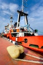 Sea ship close-up Royalty Free Stock Photo