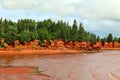 Sea shore of Rocky Point is a settlement in Prince Edward Island.