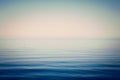 Sea and Sky Background Very Calm Royalty Free Stock Photo