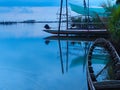 sea,sky and fishing boat