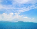 Sea, sky and land. Thailand nature Royalty Free Stock Photo