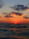 sea, sky, sun, sunrise, water Royalty Free Stock Photo