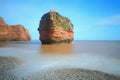 Sea stack in Ladram Bay Royalty Free Stock Photo