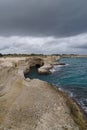 Sea stacks, Torre Sant\'Andrea, Salento, Italy