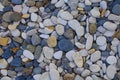 Sea stones background. Horzontal with copy space for text and design