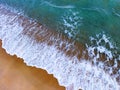 Sea surface aerial view,Bird eye view photo of waves and water surface texture,Amazing sea background, Beautiful nature landscape