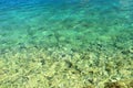 Sea surface. Clear and fresh water background.