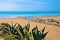 Sea of Torvaianica in Italy