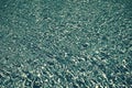 Sea transparent clear water. Flowing water surface. Ocean cruise and worldwide travel. Sea background texture. Bohemian