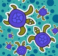 Sea turtle Pattern