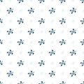 Sea turtle seamless pattern Cute swimming blue turtles. Boys nautical pattern wallpaper. Baby sea background Royalty Free Stock Photo