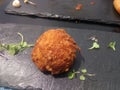 Sea urchin croquette