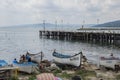 Sea in Varna, Bulgary Royalty Free Stock Photo