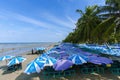 The sea view and Bangsaen beach are popular tourist attractions in Chonburi province