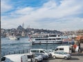 sea view in Istanbul from the pier
