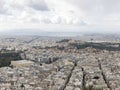 Sea view from Lycavitos mountain