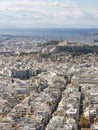 Sea view from Mount Lycavitos, Athens