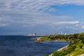 Sea view near Malmo, Sweden Royalty Free Stock Photo