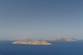 Sea view near the ruins of Kritinia medieval castle