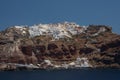 Sea view at Oia town, Santorini Royalty Free Stock Photo