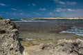 Sea view. Panorama of sea and sky. Sea idyll. Royalty Free Stock Photo