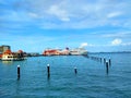 Sea view at Penang Island Harbor