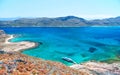 Sea View with a Shipwreck Royalty Free Stock Photo