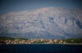 Sea View of Sumartin town, Brac island, Adriatic sea, Croatia