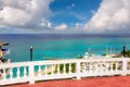 Sea view to Jamaica island, Montego Bay Royalty Free Stock Photo