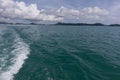 sea view yacht cruise at Phuket, Thailand Royalty Free Stock Photo