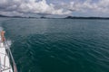 sea view yacht cruise at Phuket, Thailand Royalty Free Stock Photo