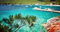 Sea View Zanjic beach peninsula Lustica Adriatic Sea Montenegro