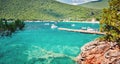 Sea View Zanjic beach peninsula Lustica Adriatic Sea Montenegro