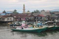 The Village beside fish market at balikpapan, Indonesia