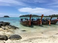 Sea water in lipe of thailland