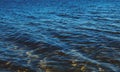 Sea water texture. Deep blue ocean view Royalty Free Stock Photo