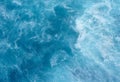 Sea water texture with waves Royalty Free Stock Photo