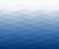 Sea water wavy blue nautical background