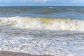 Sea wave in atlantic ocean