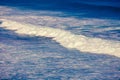 Sea Wave Foam On The Beach