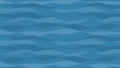 Sea waves animation with flat design