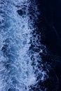 Sea waves macro dark blue abstract background wallpaper high quality resolution prints Royalty Free Stock Photo