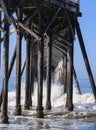 Poles of San Simeon Pier