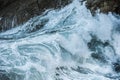 Sea waves during a storm