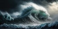 Sea Waves in a Storm