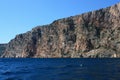 Sea waves, surf. Rocks and rocks. Black Sea. Summer.