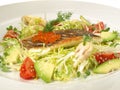 Sea Wolf - Fish Fillet with Salad